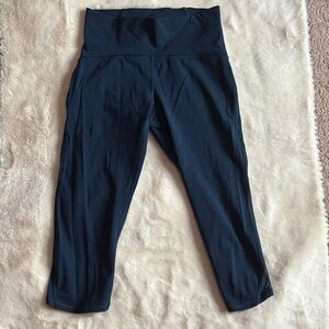 Lululemon Athletica Navy Capris
